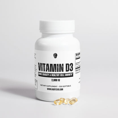 Vitamin D3 | 2,000 IU | 100 Softgels