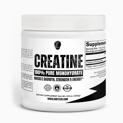 CREATINE | Monohydrate 100% Pure | 0.55lb (250g)