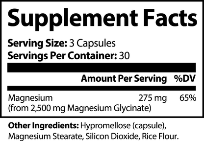 Magnesium Glycinate 275 mg