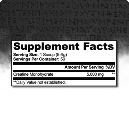 Creatine Monohydrate (50 servings)