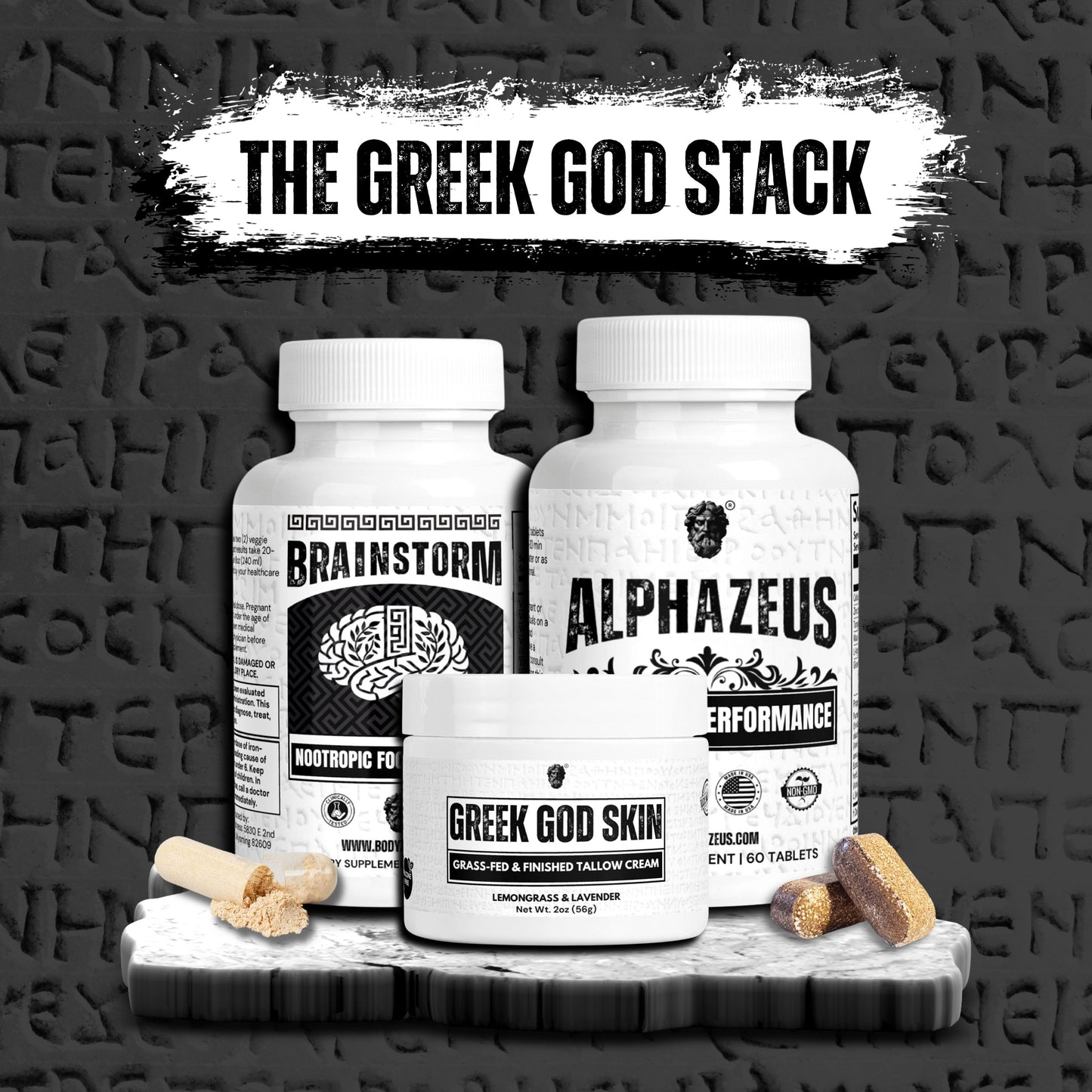 ALPHAZEUS, BRAINSTORM & TALLOW